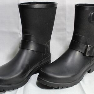 Lauren Ralph Lauren Black Rain Boots